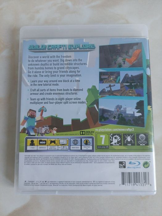 [PS3] Vând joc original Minecraft pentru PlayStation 3 //poze reale
