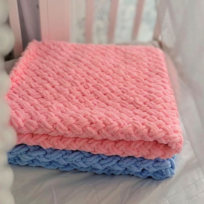 Вязаные изделия на заказ, корзины, органайзеры, игрушки, пледы..