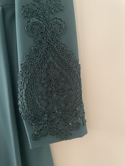 Дамска официална рокля-зелена