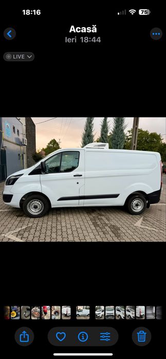 Ford Custom Refrigerare (Clima in duba)An 2015 cu CIV Facut Clima 2.2D