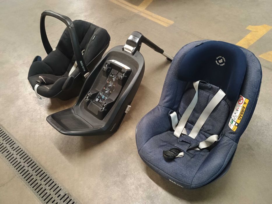 Maxi cosi сет стойка-кош за новородено-детско столче