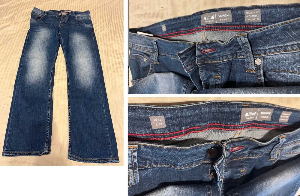 Vand blugi barbati mustang si wrangler noi - 4 modele