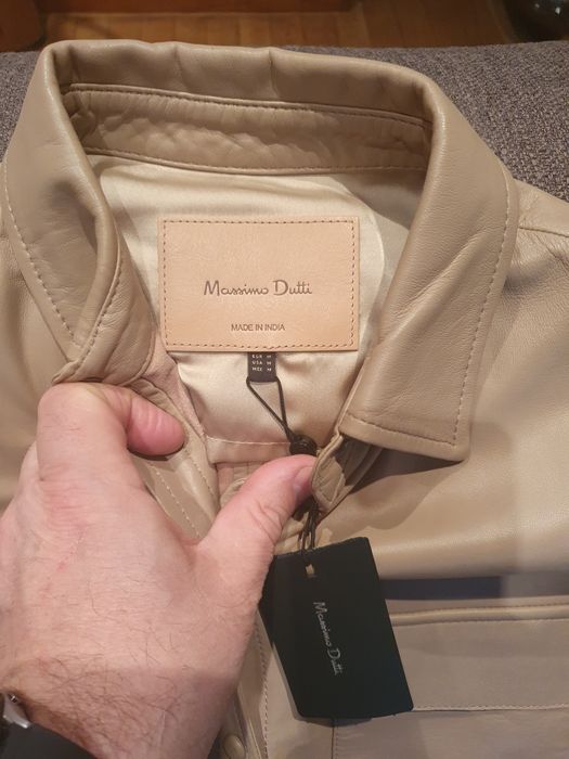 Vand jacheta piele barbati Massimo Dutti marimea M