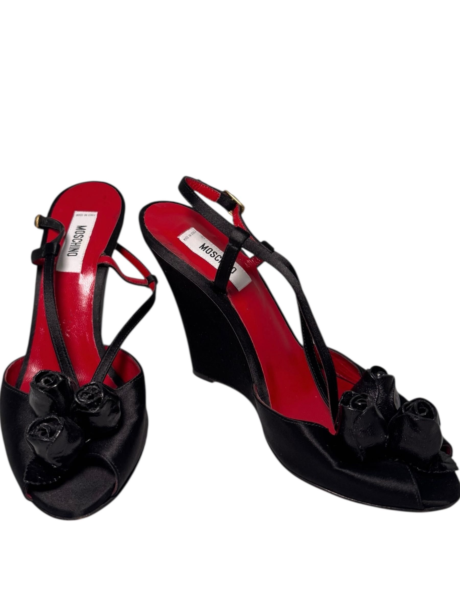 Moschino сандали на платформа