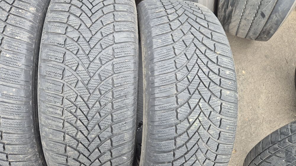 215 55 18 4бр зимни гуми континентал дот 19 6мм граифер без лепенки