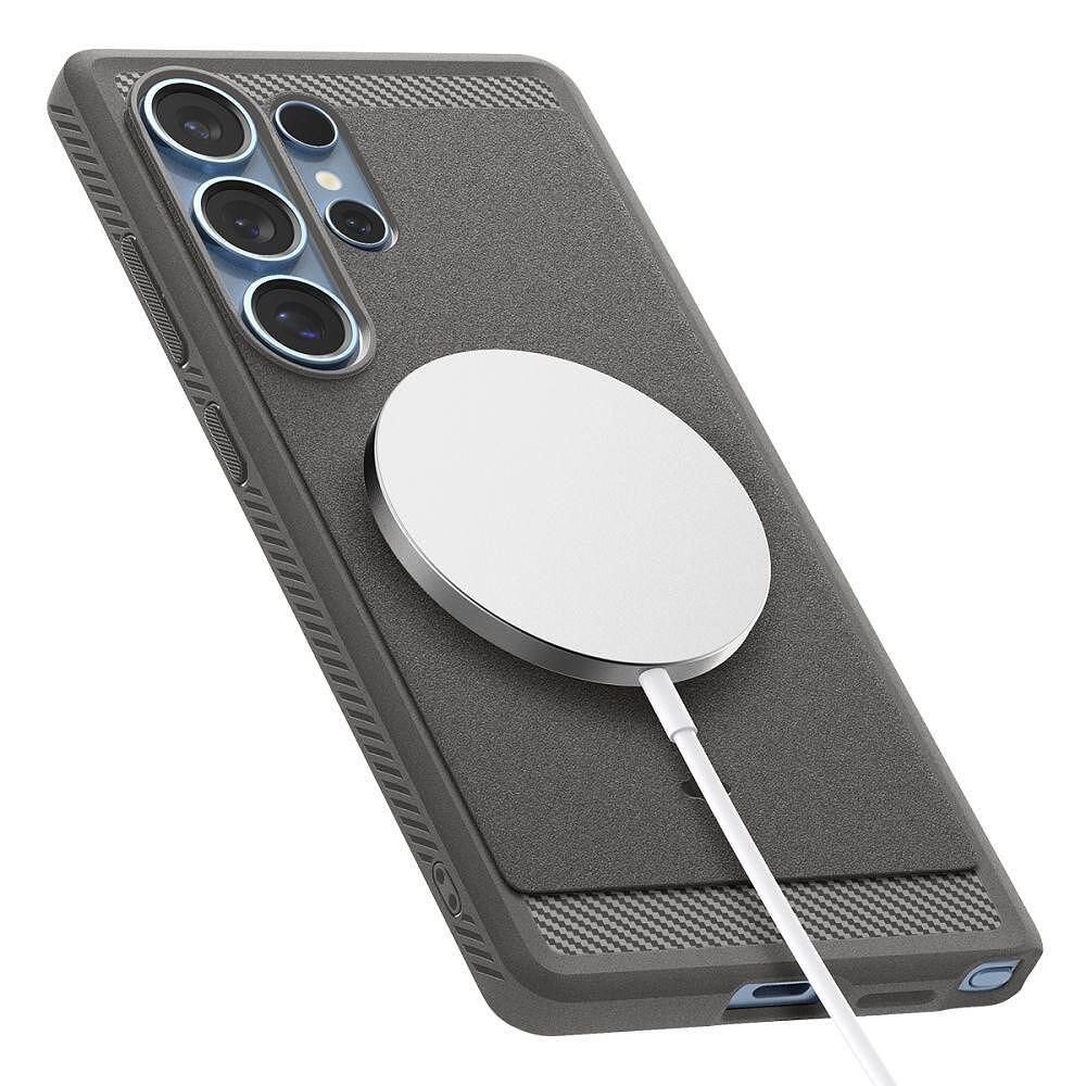 Кейс spigen rugged armor mag magsafe за samsung galaxy s25 ultra marbl
