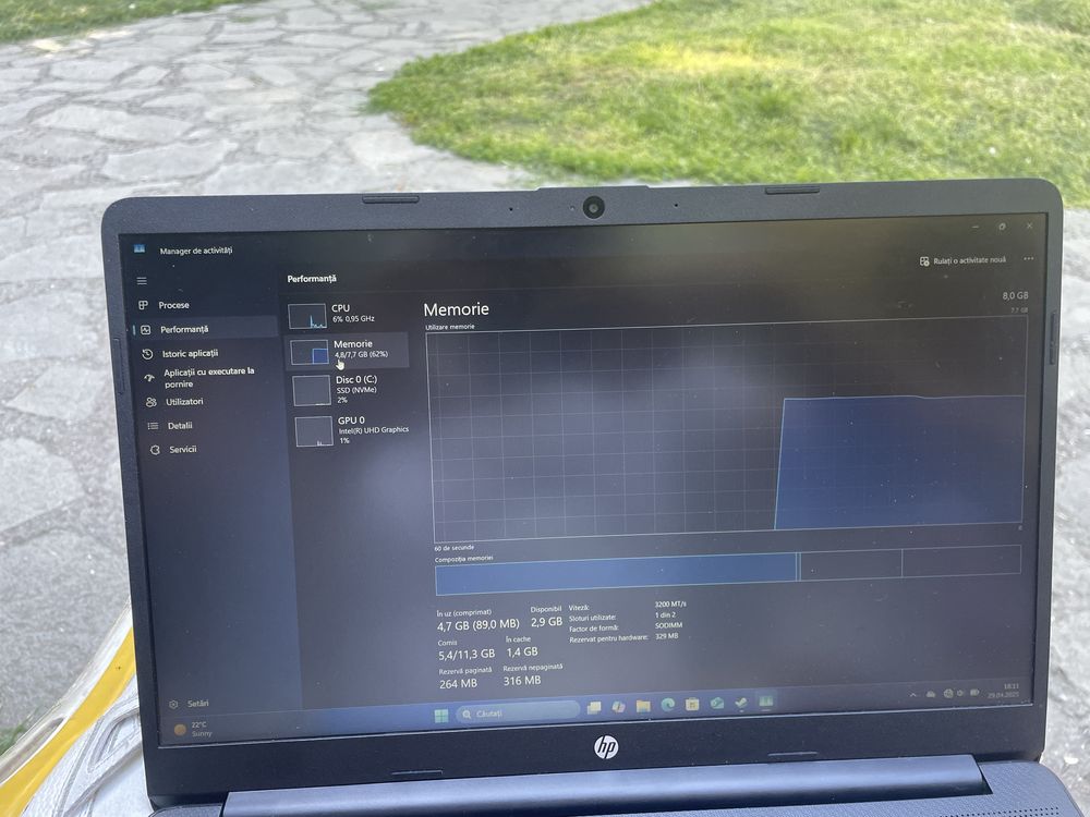 Laptop hp intel i3 12550