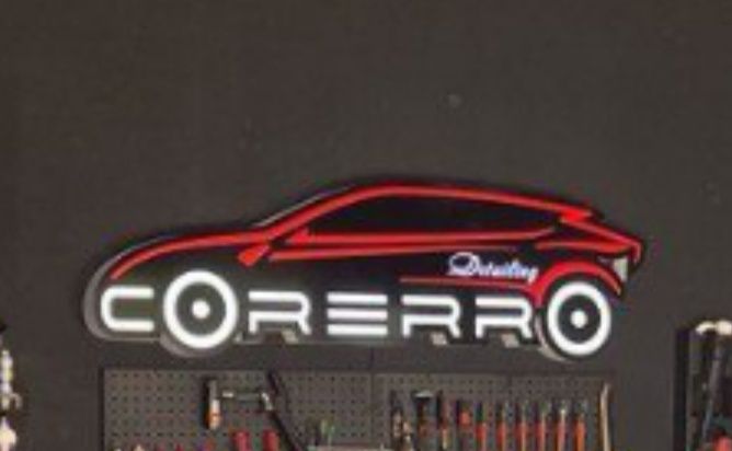 Бренд логотип CORERRO detailing детейлинг  вывеска сотилади
