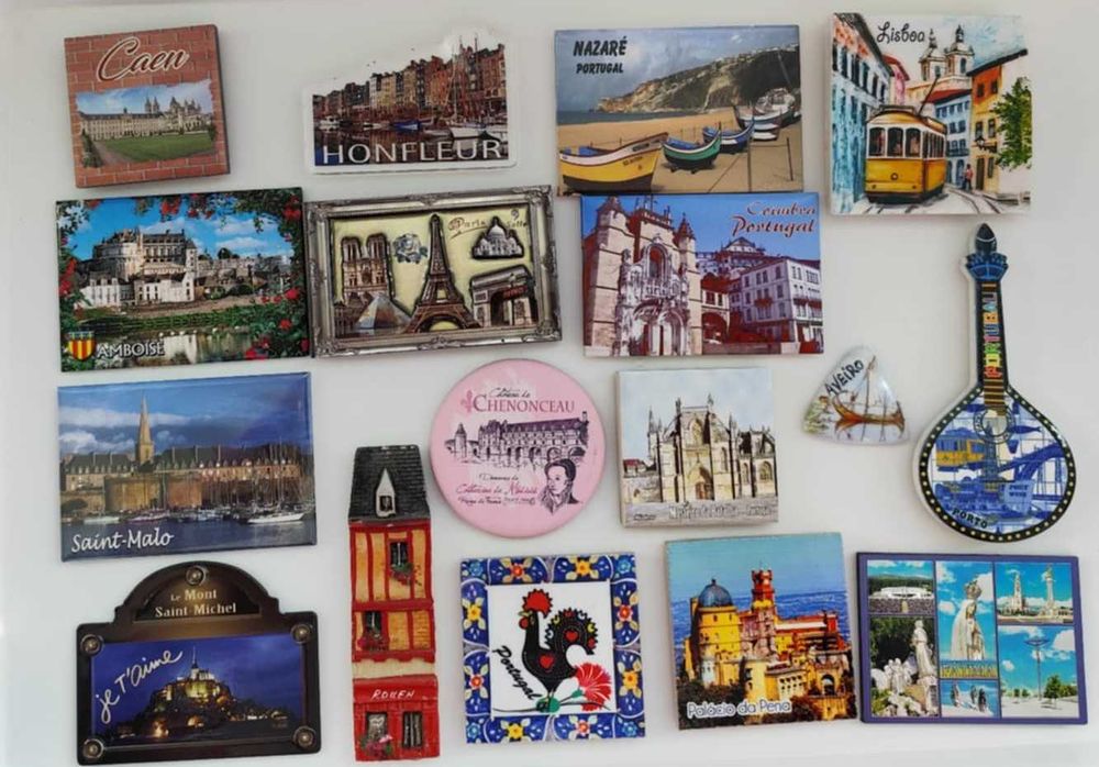 Магнити за хладилник от Европа, Азия, Африка и Южна Америка
