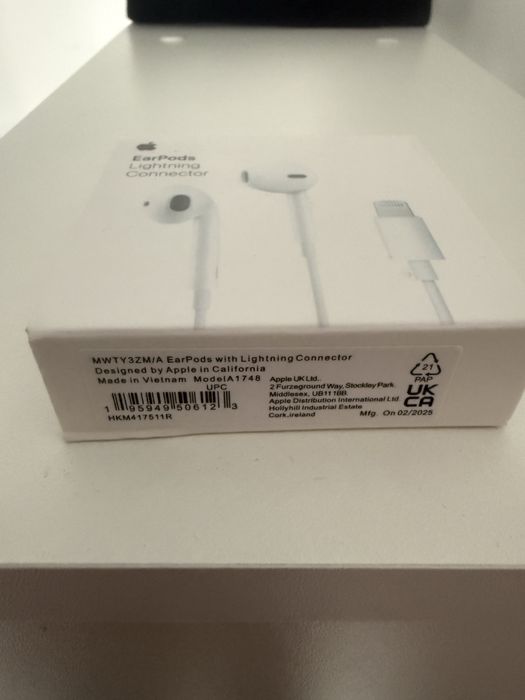 EarPods лайтнинг