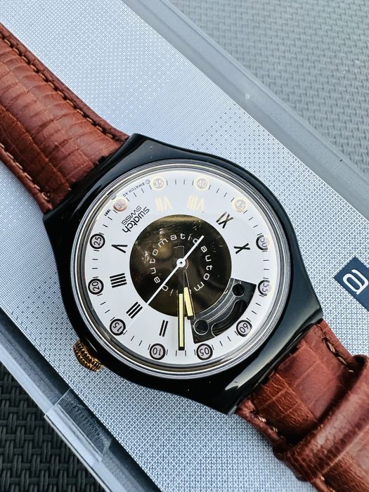 Swatch 5th Avenue SAB101 Automatic + cutie  / vintage