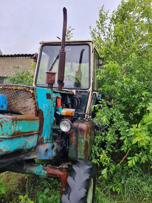 Трактор ЮМЗ-6 экскаватор