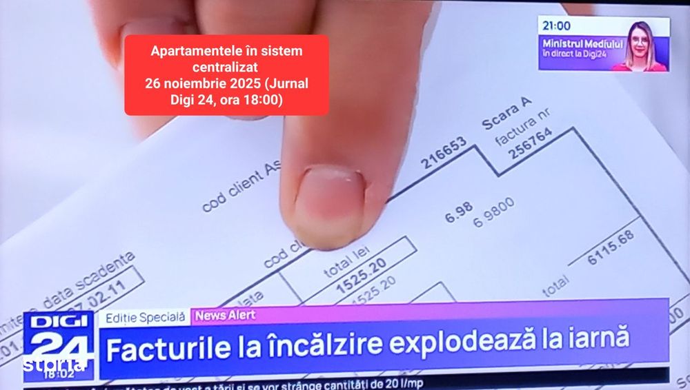 Particular, vând ap.3 camere,cu CENTRALA TERMICA de ap, Matei Ambrozie