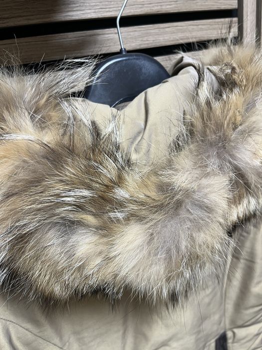 HR Historic Research : Made in ITALY -  яке с пух и косъм размер М/Л