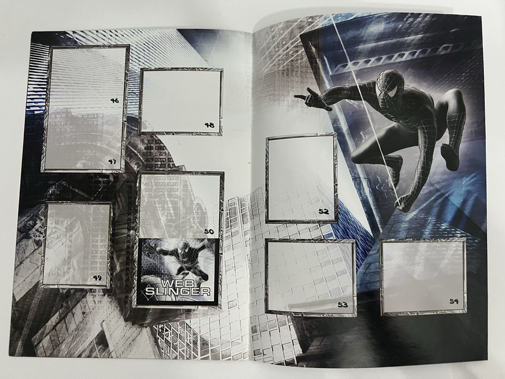 Album Spider-Man 3 Chipicao original – 2 abțibilduri, colecție Marvel