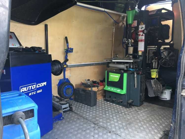 Vulcanizare Mobila Complet Echipata