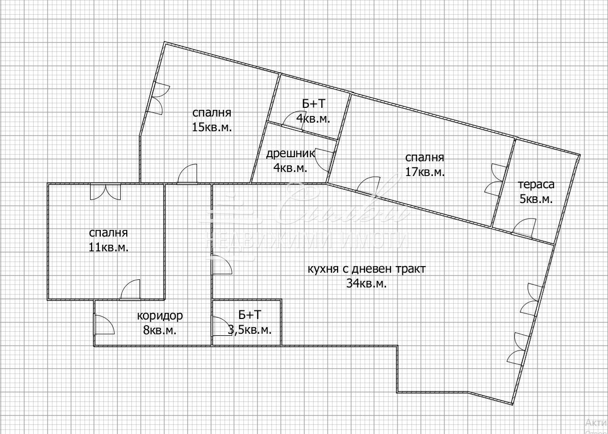 Продава се Четиристаен апартамент в Търговище, Боровец - 126 кв.м за 1211 €/кв.м - Снимка #3