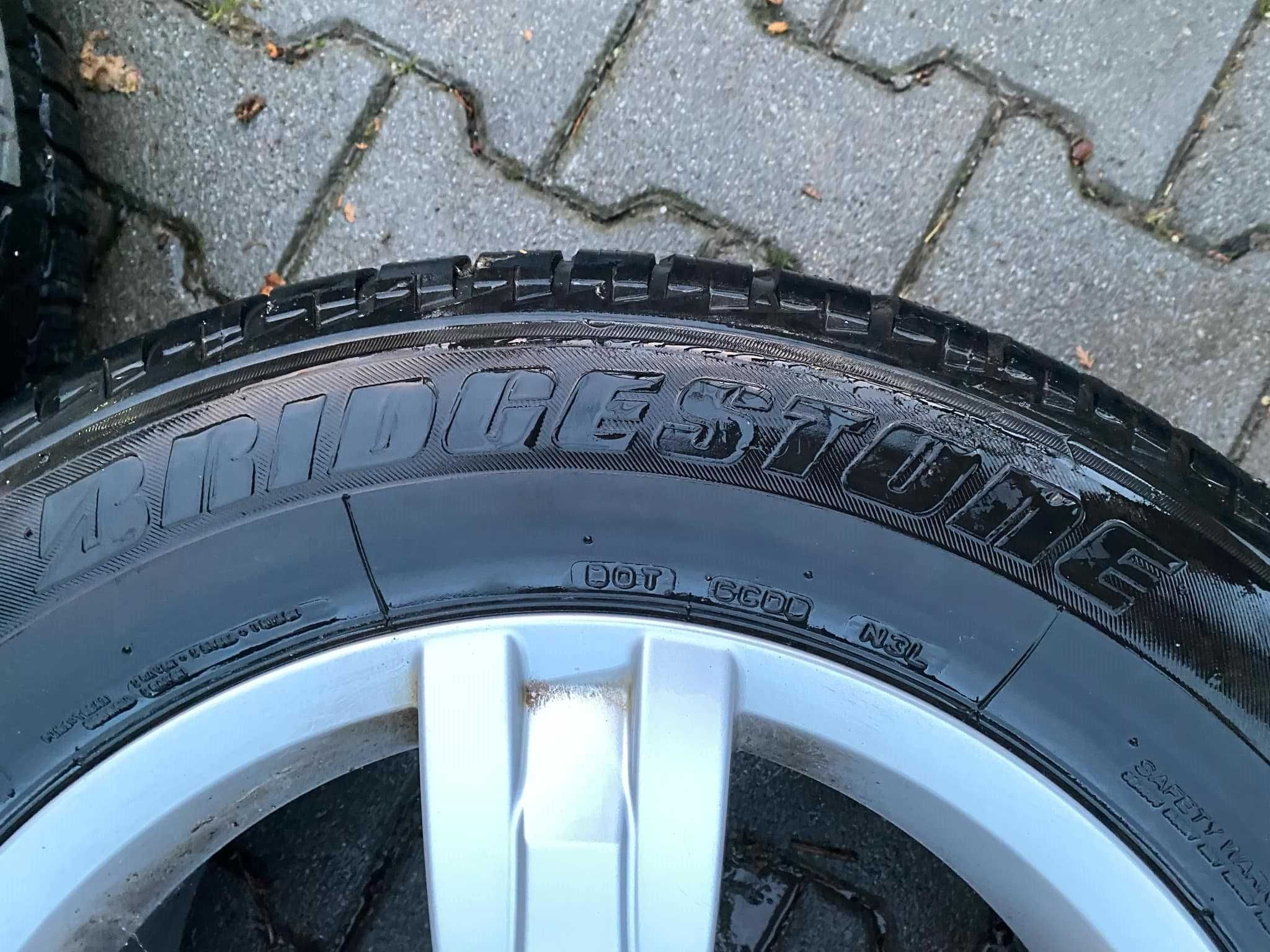 Джанти със зимни гуми Mercedes 5x112 17'