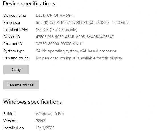 Intel Core i7 6700,16 Gb DDR4,SSD 512 Gb,RX-570 4Gb 256 bit,Garantia!