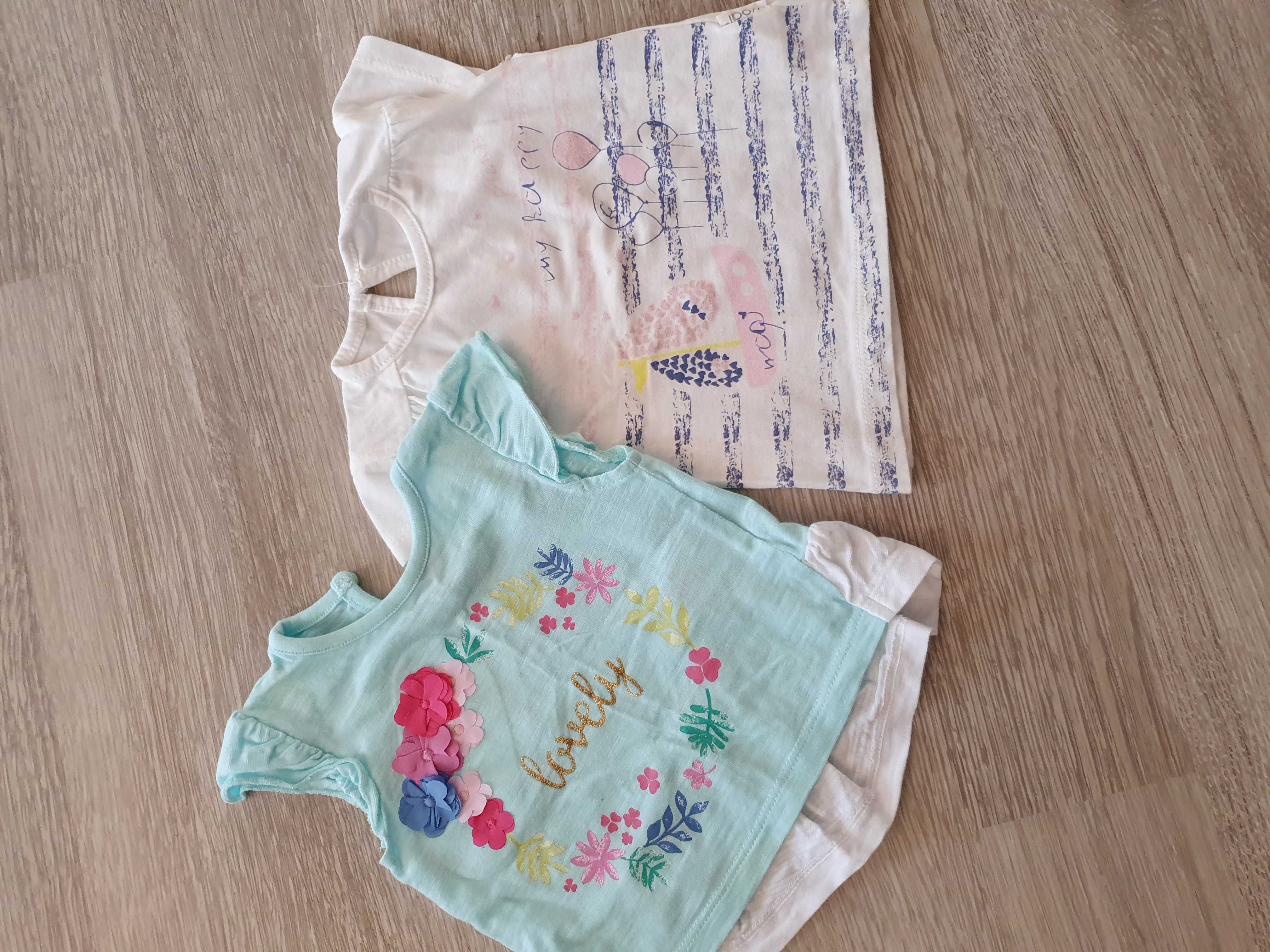 Сетове боди George, F&F тениски 0-3м