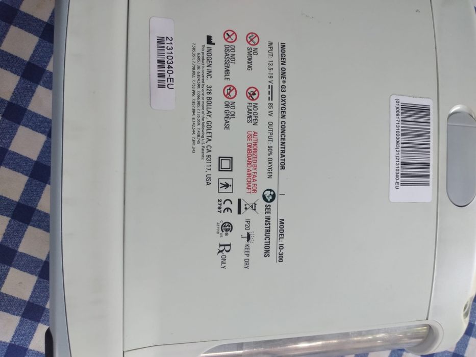 Aparat de oxigen portabil..