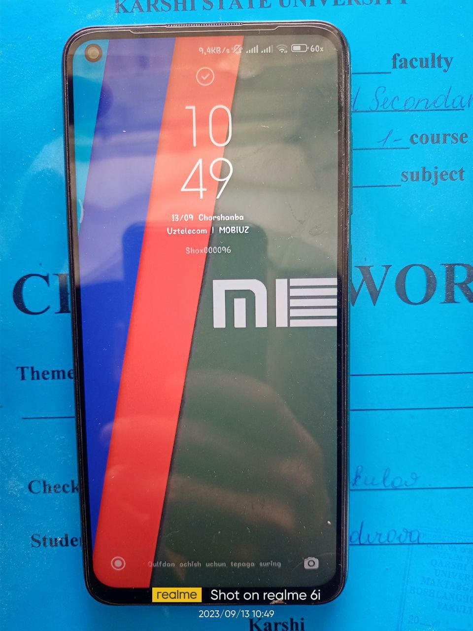 Redmi Note 9.  4+2+128 gb xotira