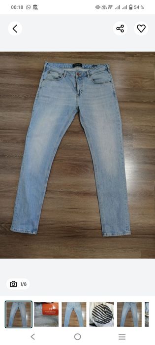 Мужские фирменные джинсы