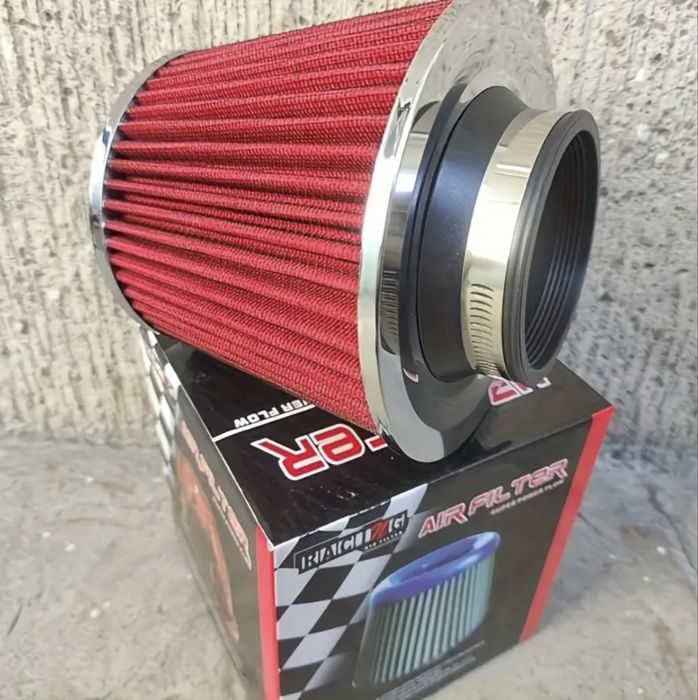 Спортен Въздушен Филтър 76mm (3") – High Flow Racing