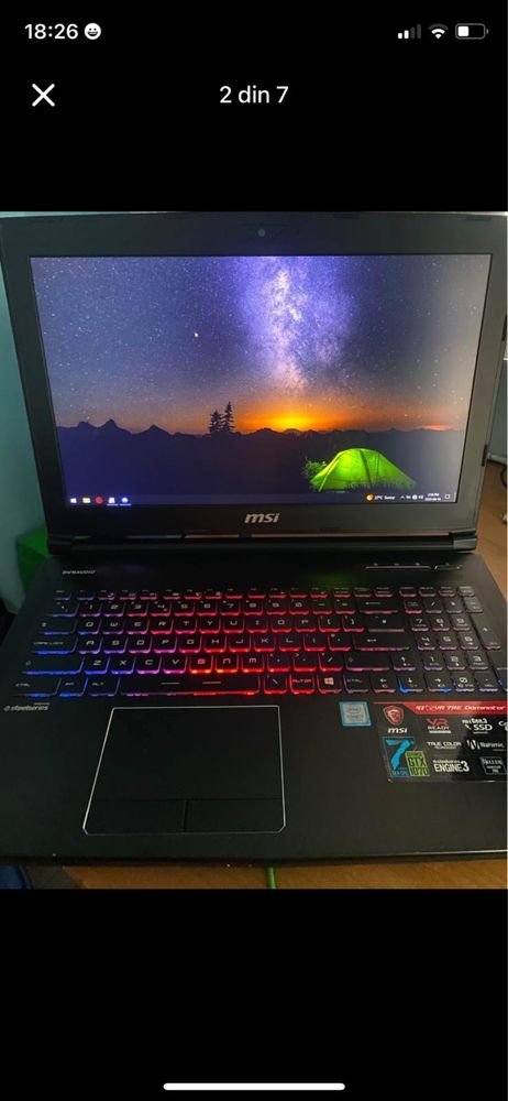 Vand laptop gaming