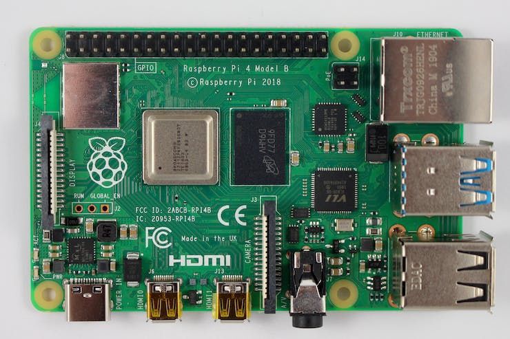 Микрокомпьютер Raspberry Pi 4B 4-8гб