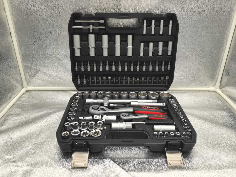 Trusa chei tubulare 108 piese – completa si practica