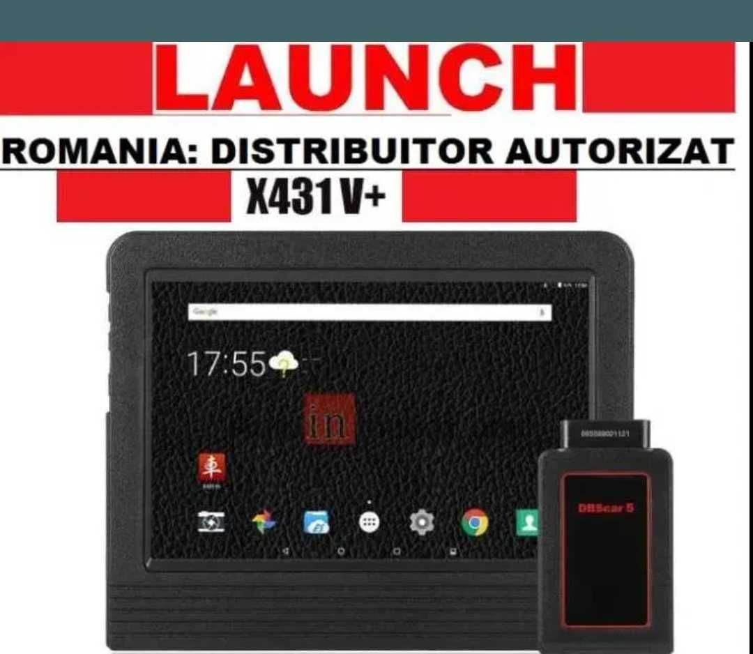 Tester Auto Launch X431 V+ DZ tableta  10.1'' 2/32 Gb, Update Online