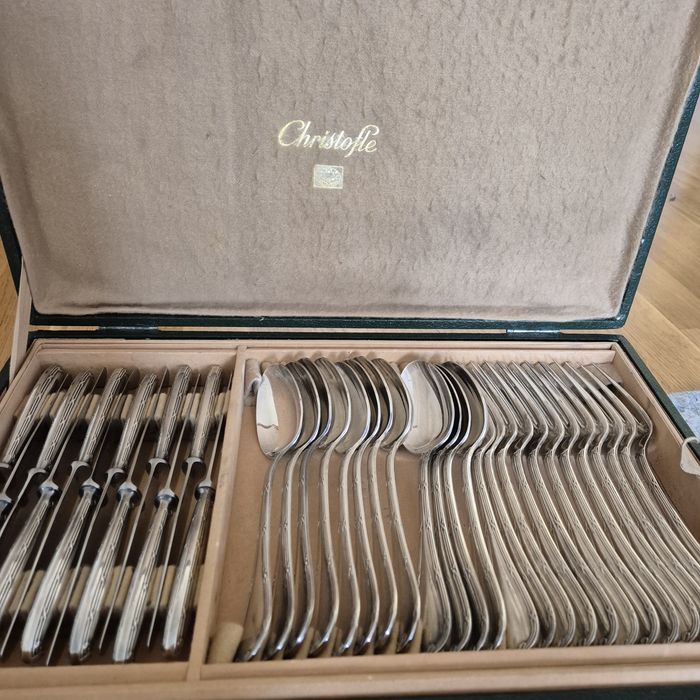 christofle Rubans столовые приборы в родном кофре