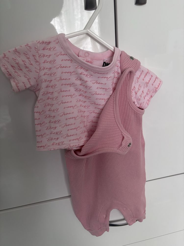 DKNY бебешки сет/ момиче/ сукман/ комплект