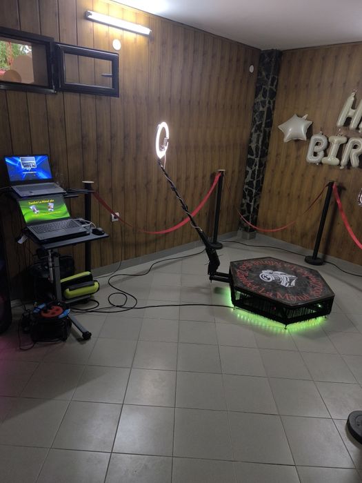 Cabina Foto Selfie 360 Baloane cu Fum & Fum Greu