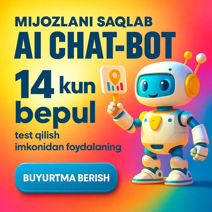 Bizning chat-bot: biznesingiz uchun sotuvchi chat-bot