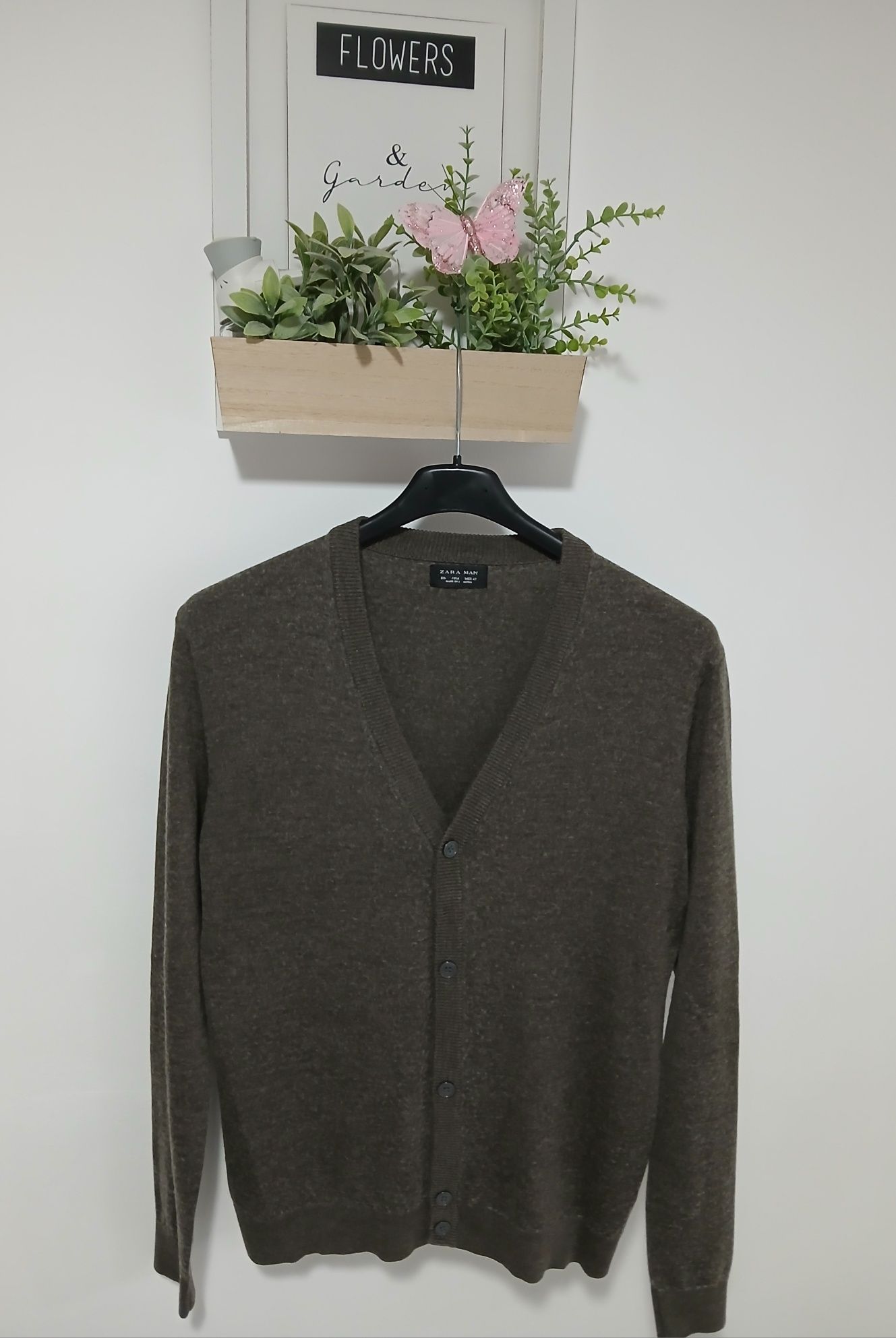 Cardigan Zara Men marimea M Slim  Fit.