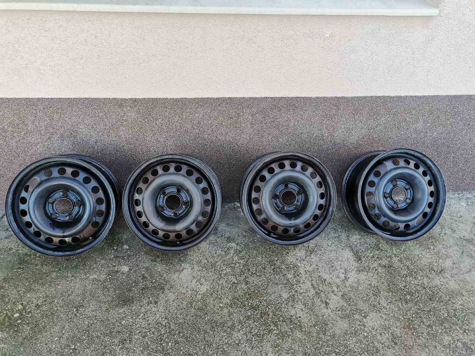 Железни джанти 15ки тазове 15/16 и преградна решетка за Опел зафира