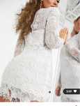 Rochie Asos cu perle perfecta pentru cununie