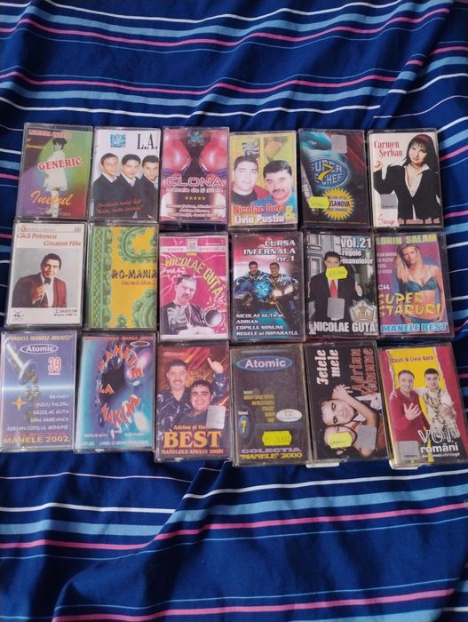 Casete de vanzare de la 15 la 30 de lei