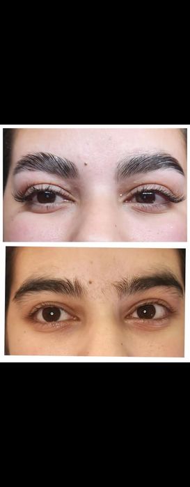 Laminare gene și sprâncene