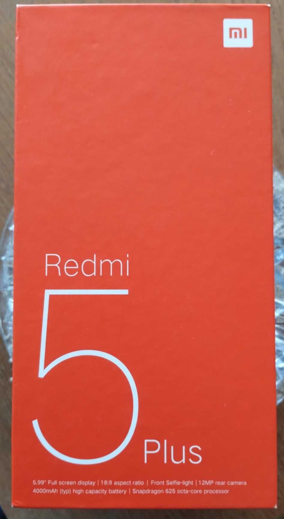 Смартфон Xiaomi Redmi 5 Plus, черен