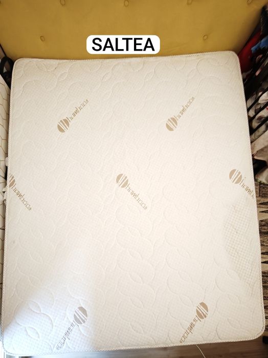 Saltea Previ Bamboo Aquagel 160x200, memorie 16 cm