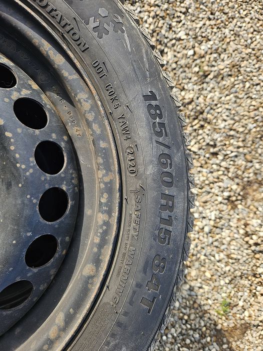 Roti complete audi, skoda, seat, vw cu anvelope 185/60 R15 iarna