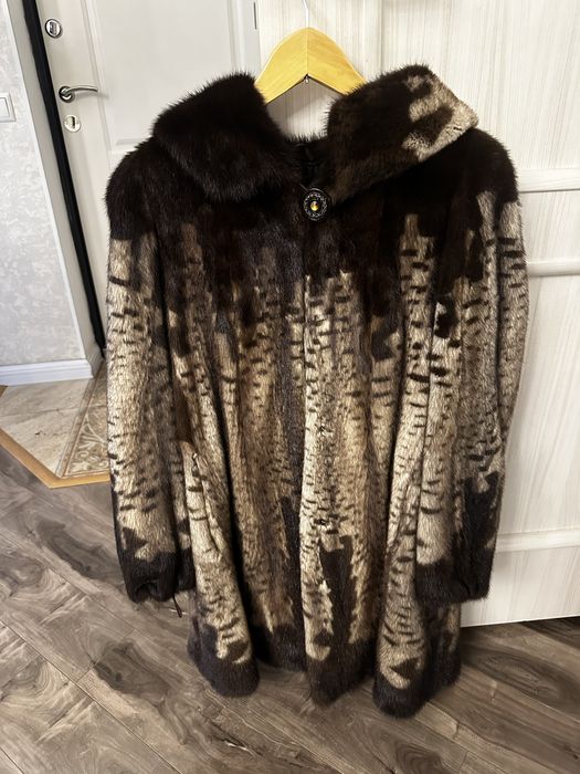 Норковая детская шуба