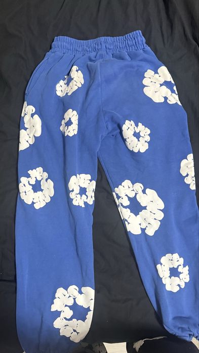 Pantaloni Denim Tears Albastri