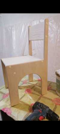 Детский стул из дерева. Для детских учреждений и дома