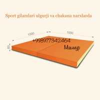 Sport gilamlari, спортивные маты качественный от 65000 сум