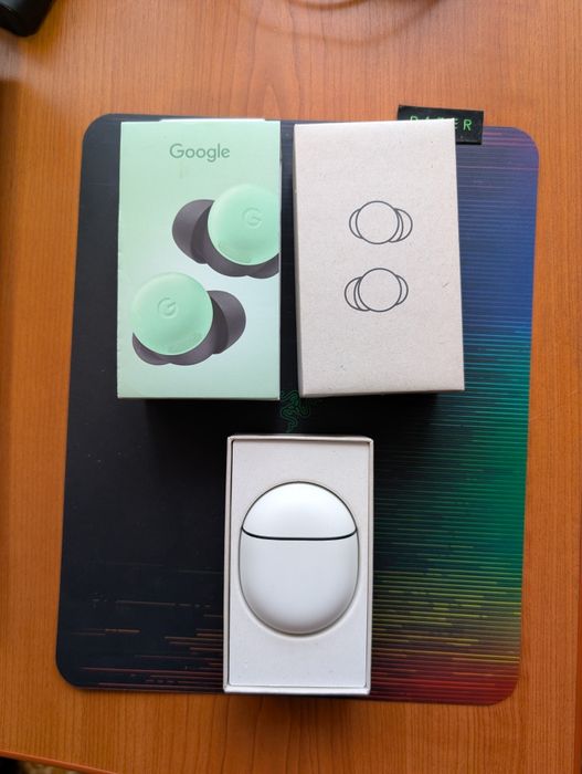 Vând căști audio in-ear Google Pixel Buds Pro 2 wintergreen.Cutia doa