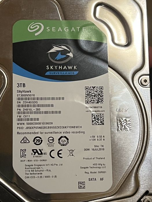 HDD 3TB HDD- NAS/Surveillance- pt nas si dvr(camere video)